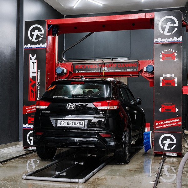 AUTOMATIC JET CAR WASH WITH DRYER PLANT