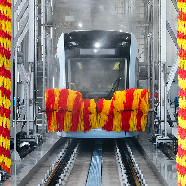 BULLET TRAIN WASH PLANT